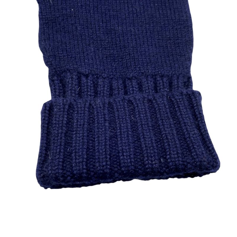 Louis Vuitton Gloves Gon Helsinki M72682 Cashmere Damier LV Perforated Logo