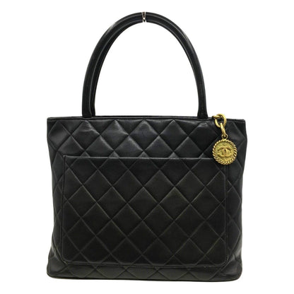 Chanel Matelasse Reproduction Tote Lambskin Black
