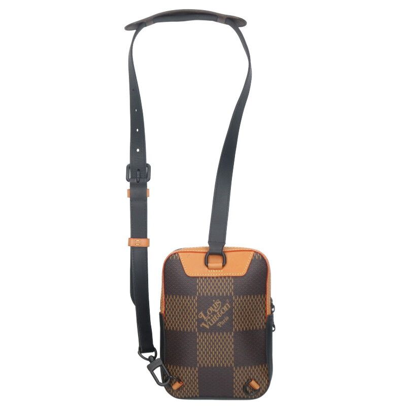 Louis Vuitton X NIGO N40379 Amazon-sring Bag Damier Giant Shoulder Bag Men's