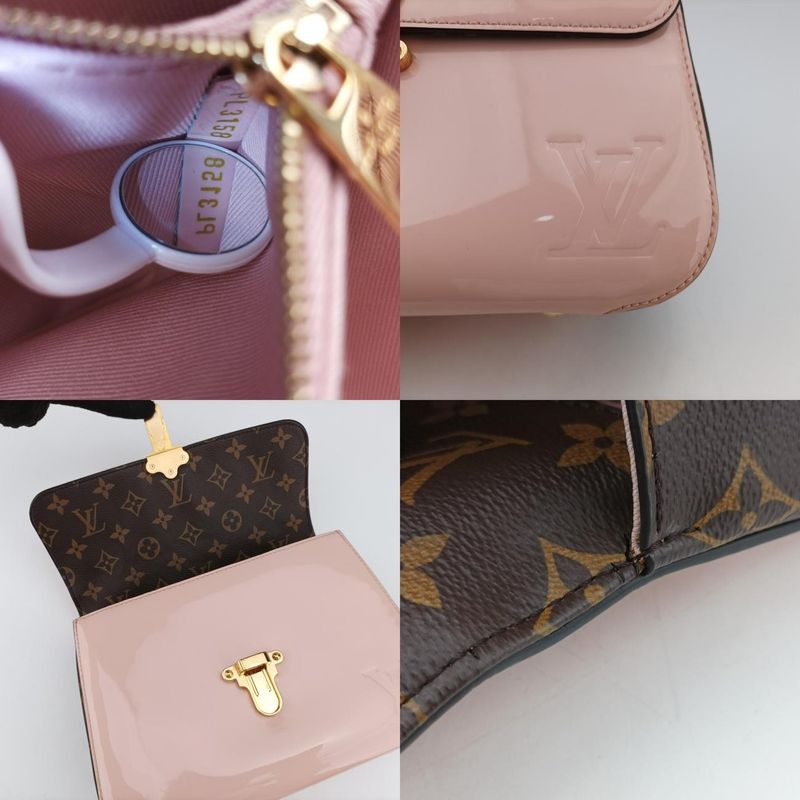 Louis Vuitton Cherry Wood Rose Ballerine Vernis M51952pl3158