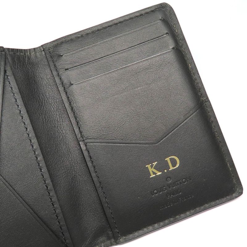 Louis Vuitton Organizer De Poche N60183 Damier Infini Black Card