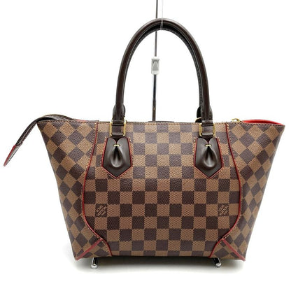 Louis Vuitton N41551 Caissa Tote PM Handbag Brown Damier Canvas