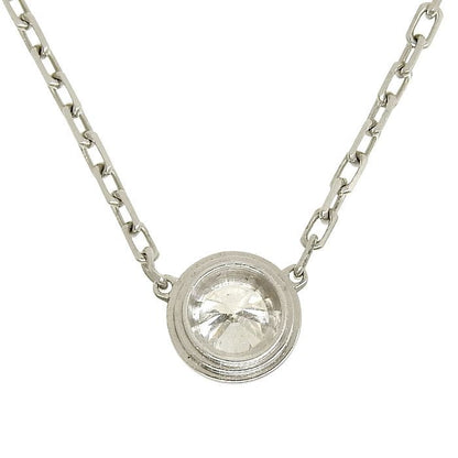 Cartier D'amour Diamond Necklace LM 18K White Gold 750 White Gold With Diamond