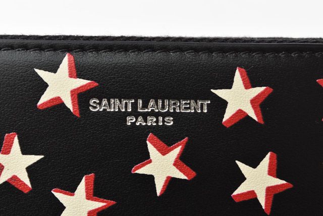 Unused Saint Laurent Coin Case Card Case Coin Purse 506522