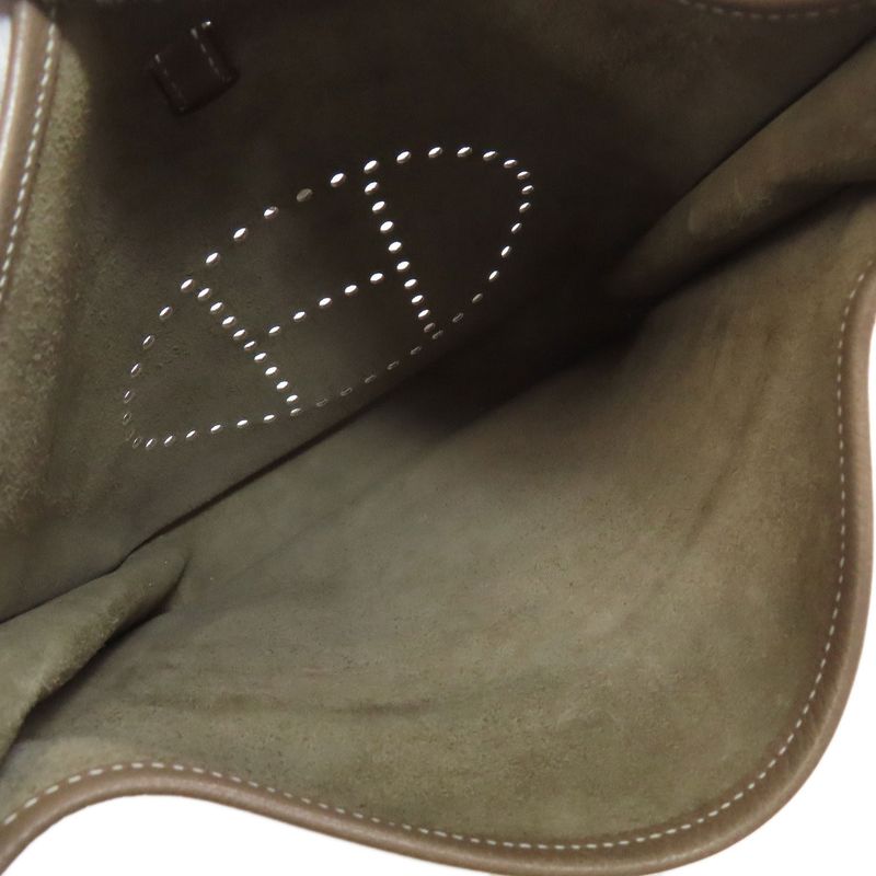 Hermes Evelyn 3 PM Etape Silver Hardware Shoulder Bag Epson Women