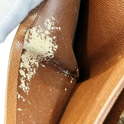 Louis Vuitton Monogram Porte Monebier M61660 Double Hook Trifold Wallet Unisex