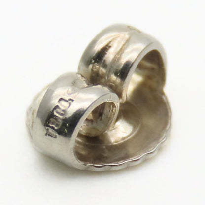 Tiffany & Co Earrings Open Heart 925 Silver Approx 2.1g Silver Elsa Peretti