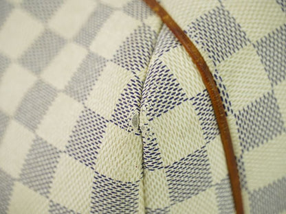 Authentic Louis Vuitton LV Old Shape Totally MM Damier Azure Shoulder Bag Tote