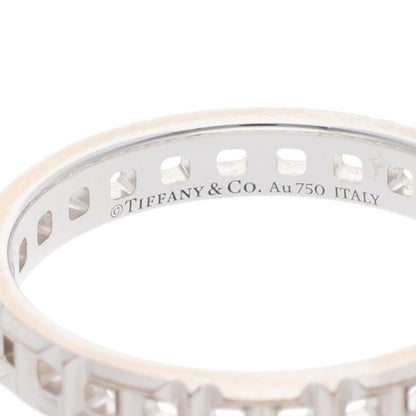 Tiffany & Co T True 18K White Goldring Men's #16