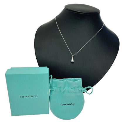 Tiffany & Co Silver Elsa Peretti Tia Dos Rop Necklace 3.1g 925 Engraved 404305