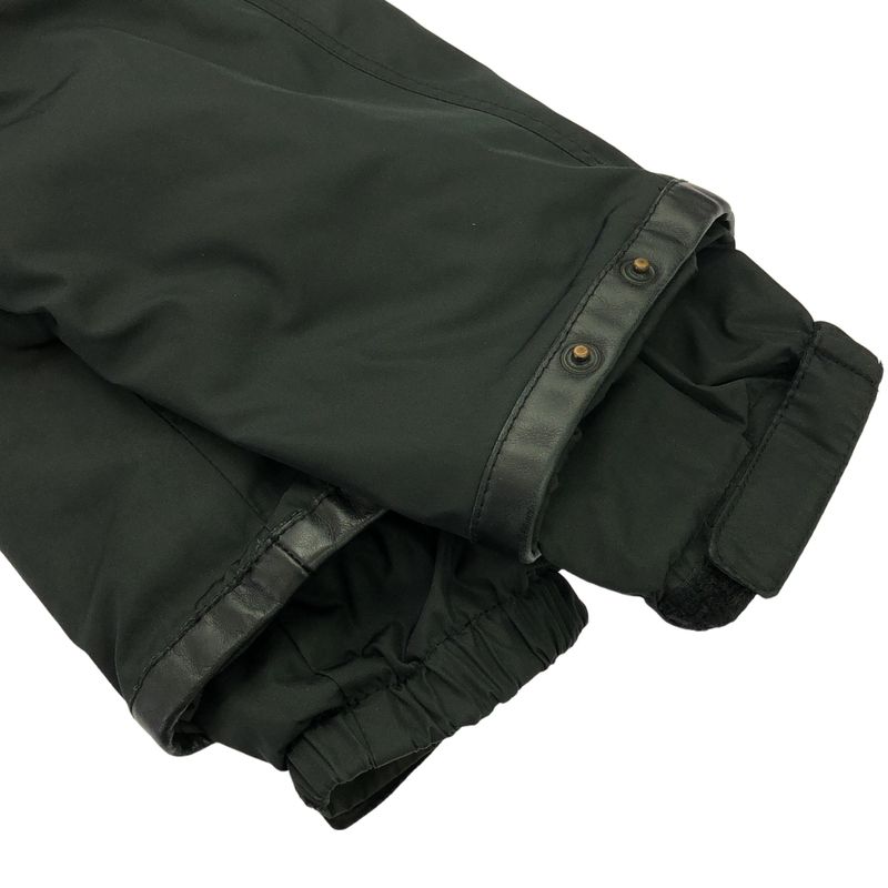 Prada Zip-Up Nylon Jacket with Wool Liner Blouson Black S