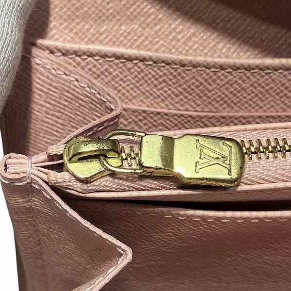 Louis Vuitton Monogram Portefeuille Sarah M62235 Rose Ballerine Long Wallet