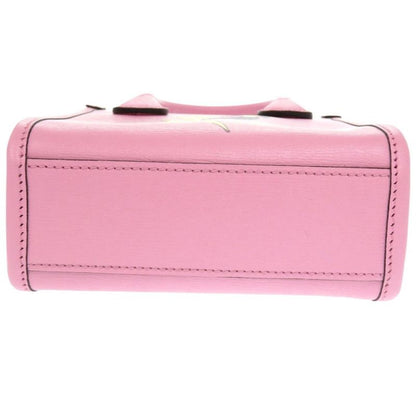 Gucci Bananya Collaboration 671623 Leather 2-way Handbag Pink 0727 Gucci