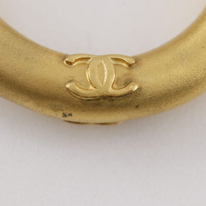 Chanel Hoop Vintage Gold Plated 96P Ladies 22.8g Earrings