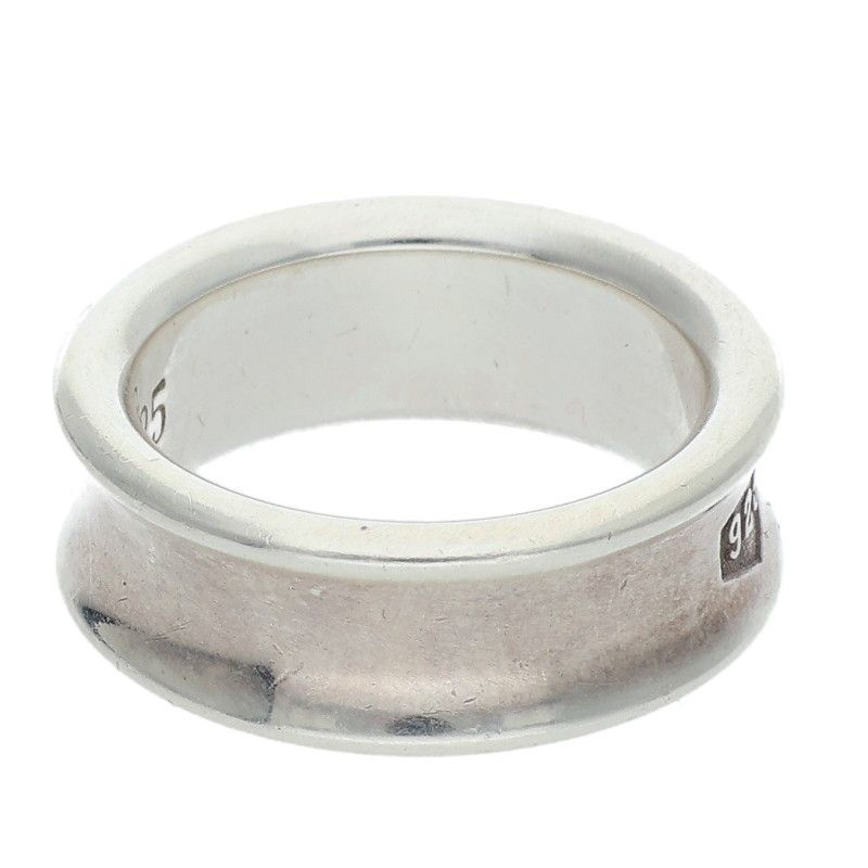 Tiffany & Co 1837 Medium Silver Ring Men's Size 7