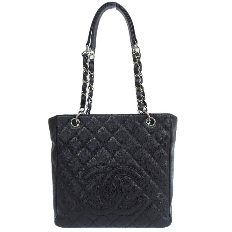 Chanel Caviar PST Chain Tote Bag
