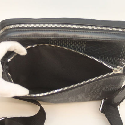 Louis Vuitton N50017 Damier Graphite 3D Trio Messenger Shoulder Bag Crossbody