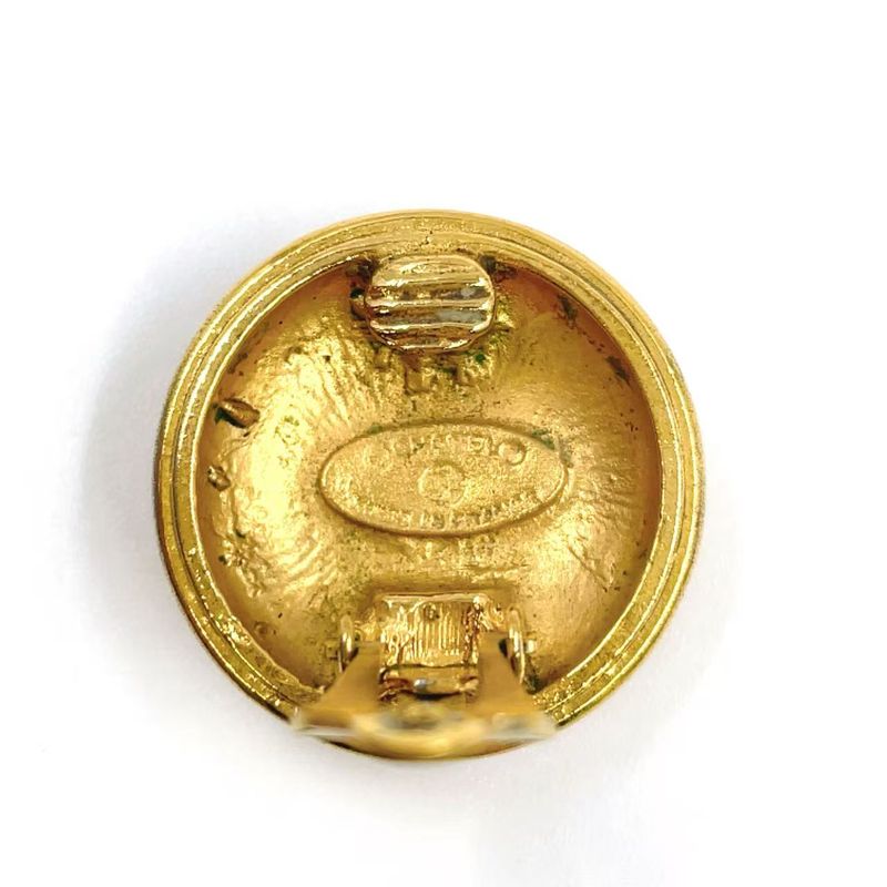 Chanel Coco Mark Vintage GP Earrings