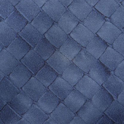 Bottega Veneta Bottega Veneta Intreccio Illusion Nylon Navy Blue Unisex Tote Bag