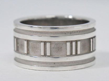 Authentic Tiffany & Co Tiffany & Co Atlas Wide 925 Ring Size 19 Silver Atlas