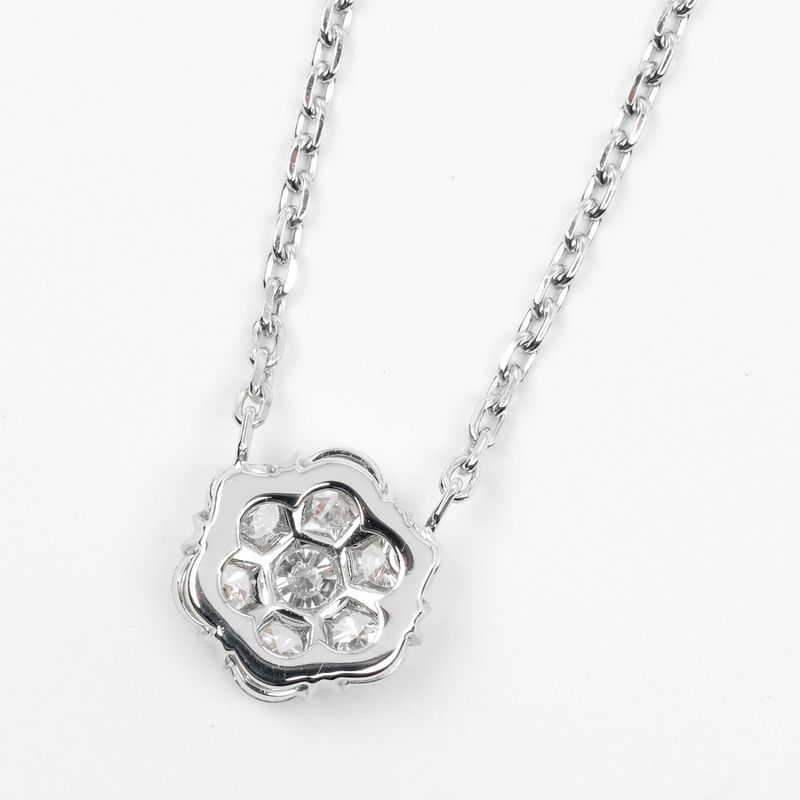 [van Cleef & Arpels] Van Cleef & Arpels Fleurette 18kwhite Gold × Diamond