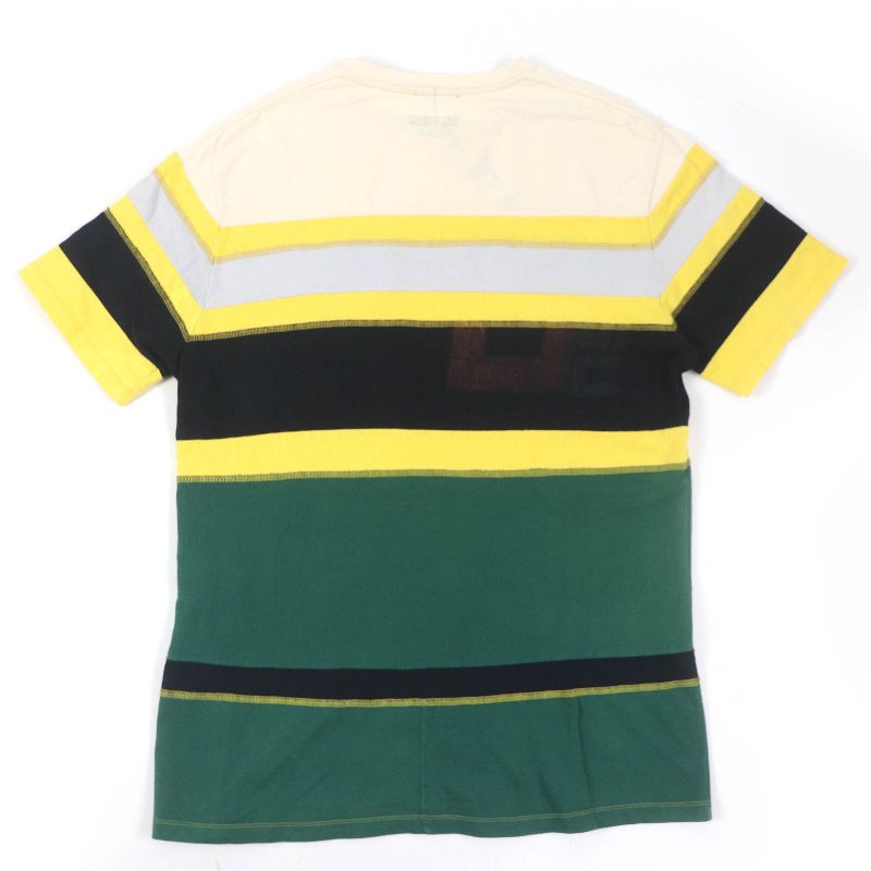 LOEWE H664y22j07 100% Cotton ILOEWE Logo Patch Crew Neck Short Sleeve T-shirt