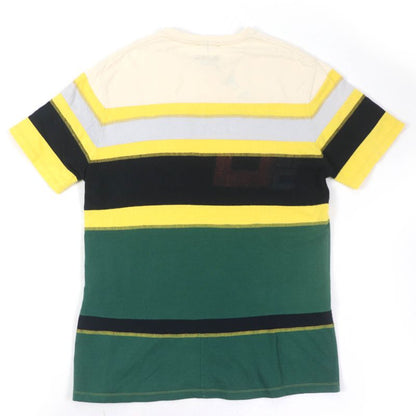 LOEWE H664y22j07 100% Cotton ILOEWE Logo Patch Crew Neck Short Sleeve T-shirt