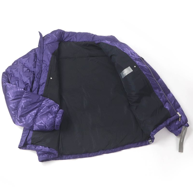 DIOR Homme 22AW 943c449c5711 CD Diamond Mirage Ski Capsule Down Jacket Purple