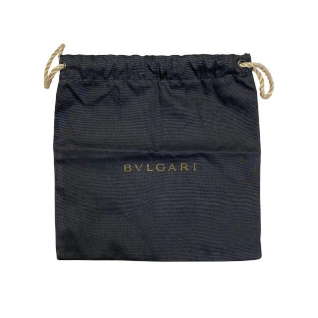 Bvlgari Bulgari Monete Belt Accessories Ancient Coin Motif Small Leather Black