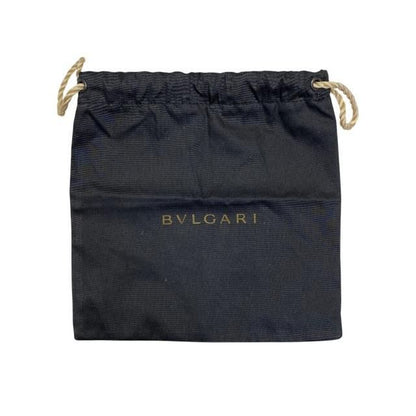 Bvlgari Bulgari Monete Belt Accessories Ancient Coin Motif Small Leather Black