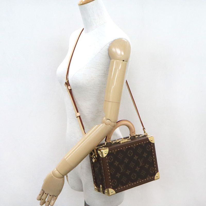 Louis Vuitton Monogram Petite Valise Trunk M20468 2way Handbag