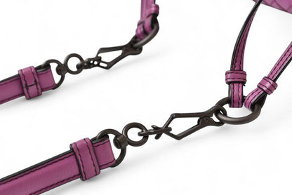 Bottega Veneta Handbag Shoulder Bag 2way Bottega Veneta Bag Drawstring Purple