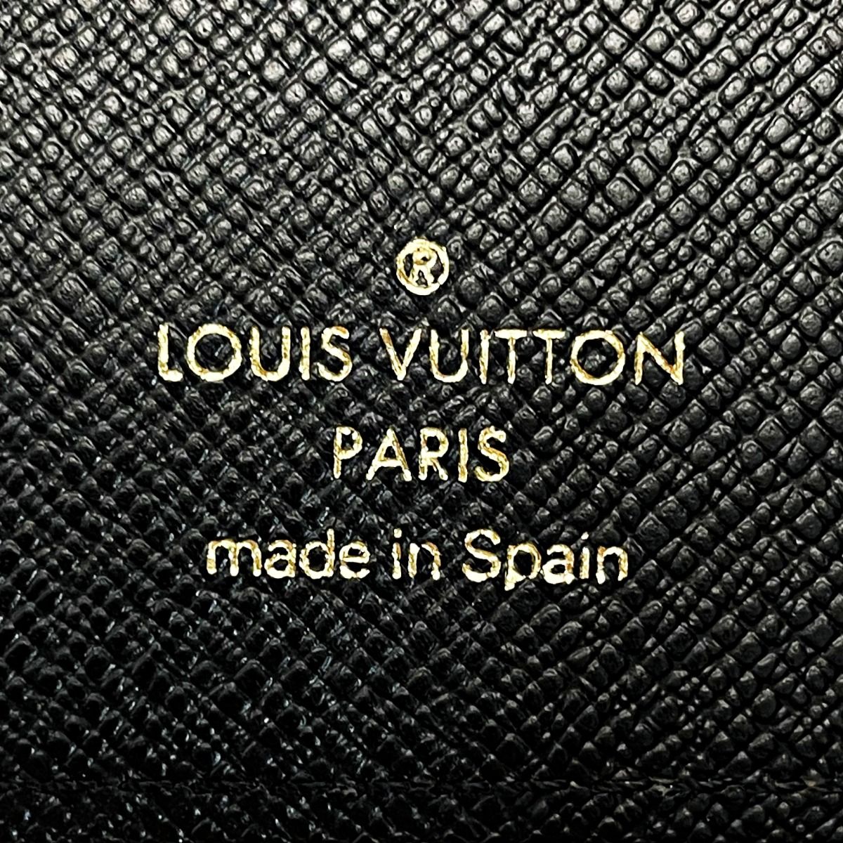 Louis Vuitton Epi Agenda PM R20052 Black Notebook Cover Unisex Gold Hardware
