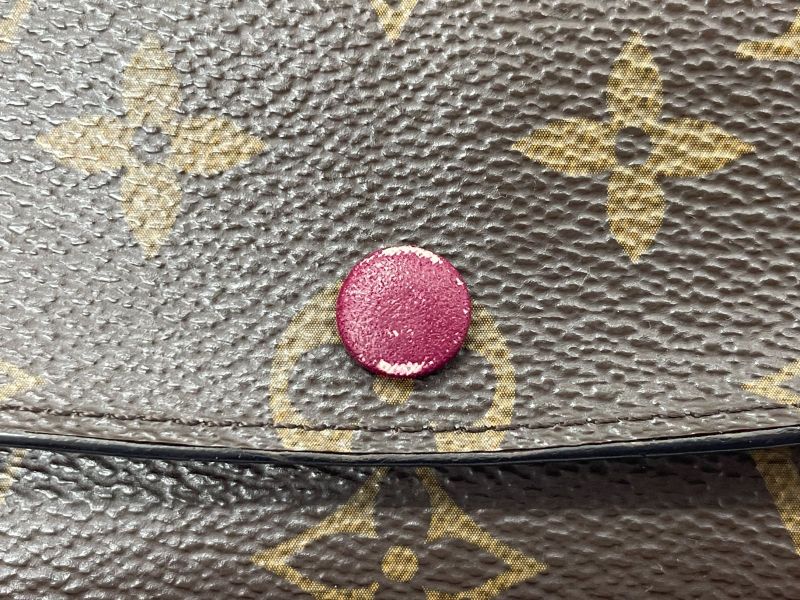 Louis Vuitton Monogram Portefeuille Emilie Zipper Long Wallet M41943 Brown ×