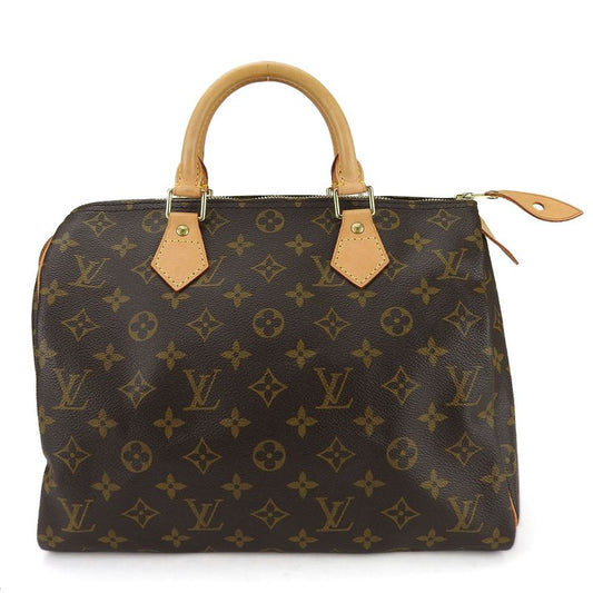 Louis Vuitton Speedy 30 Handbag Speedy 30 M41526 Monogram Brown Gold Hardware