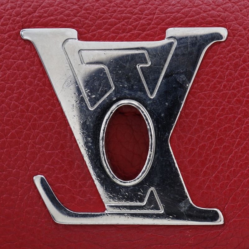 Louis Vuitton Lock Me BB 2WAY M51202 Calf Ruby Red Du0197 Ladies Shoulder Bag