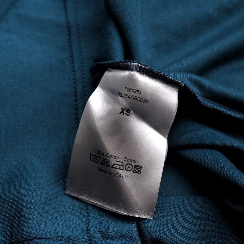 DIOR Homme Dior Homme Short Sleeve T-shirt Size XS BEE Embroidery Cotton V-neck