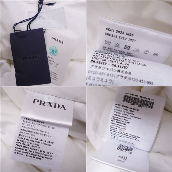 Prada Jacket 2023 Sgc355 Down Jacket
