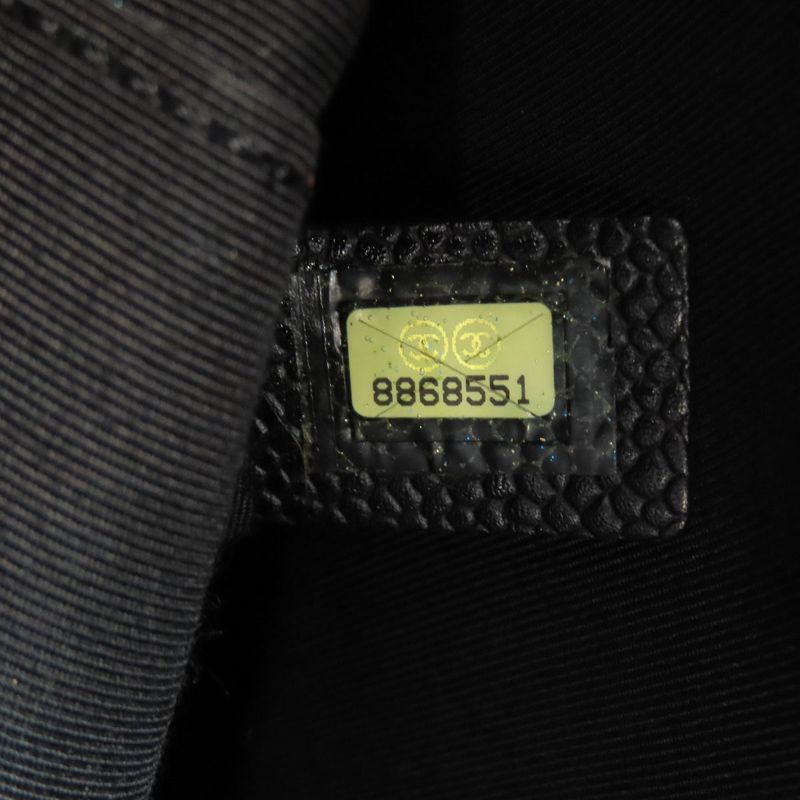 Chanel GTS Chain Tote Coco Mark Gold Hardware Tote Bag Grained Calfskin Women