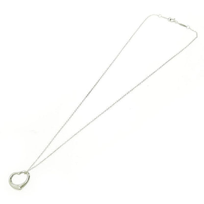Tiffany & Co Tiffany & Co Silver Elsa Peretti Open Heart Necklace 2.9g 925