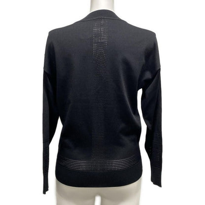 Hermes Long Sleeve Cut And Sewn Size 34 S Women - 3e2618d9 Black Crew Neck /