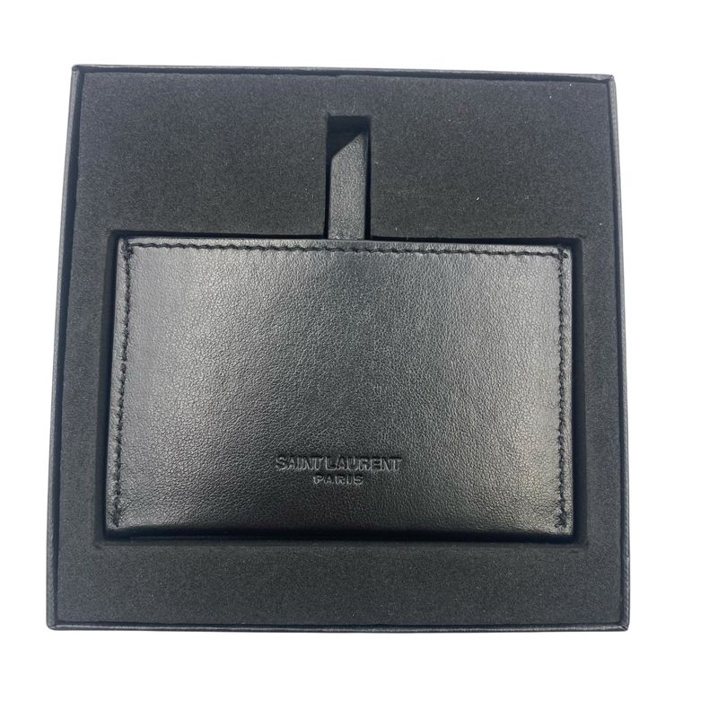 Yves Saint Laurent Yves Saint Laurent Compact Mirror And Case Glass Leather