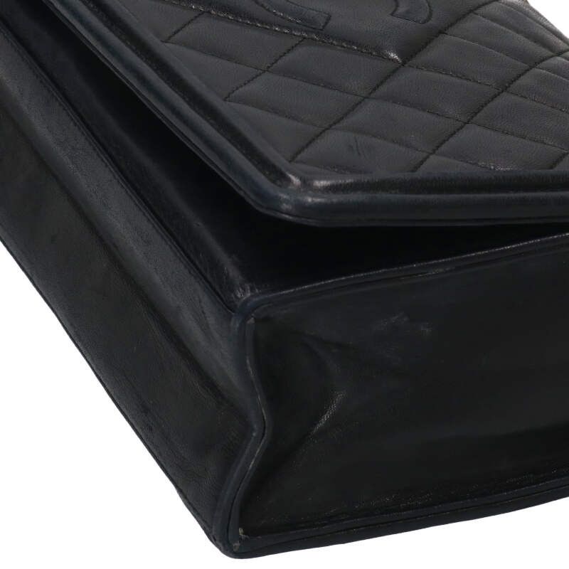 Chanel Lambskin Full Flap Chain Handbag Women