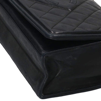 Chanel Lambskin Full Flap Chain Handbag Women