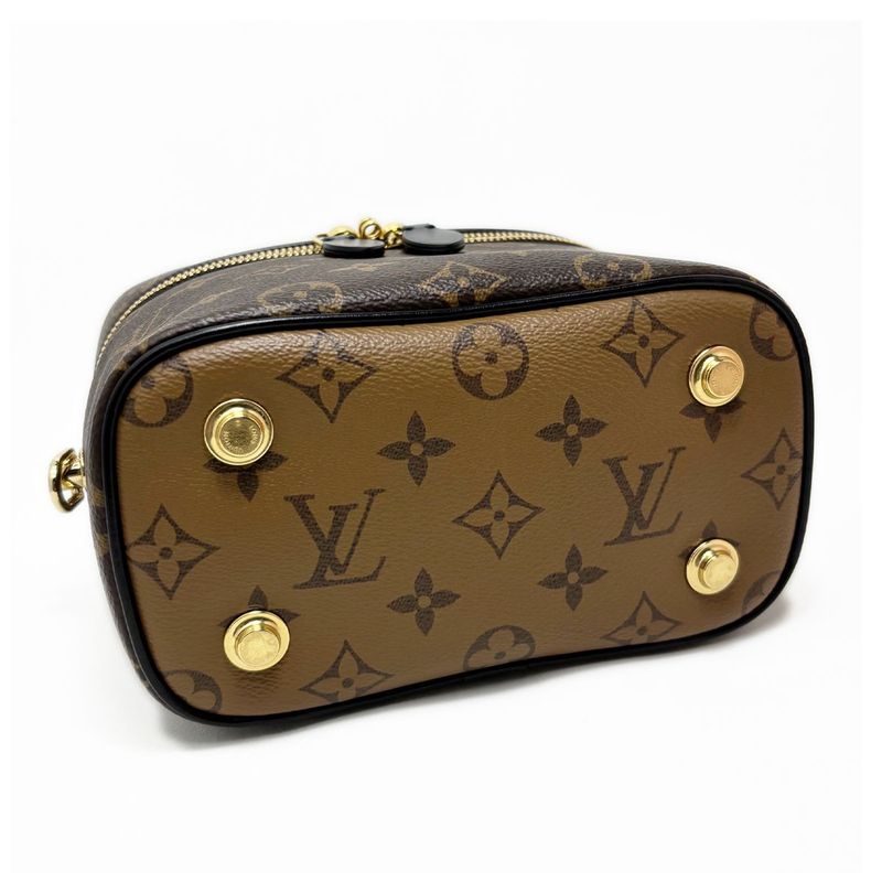 Louis Vuitton Monogram Reverse Vanity NV PM Chain Shoulder Bag