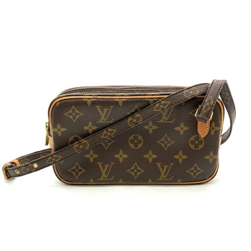 Louis Vuitton Pochette Marly Bandouliere Shoulder Bag Monogram Canvas M51828