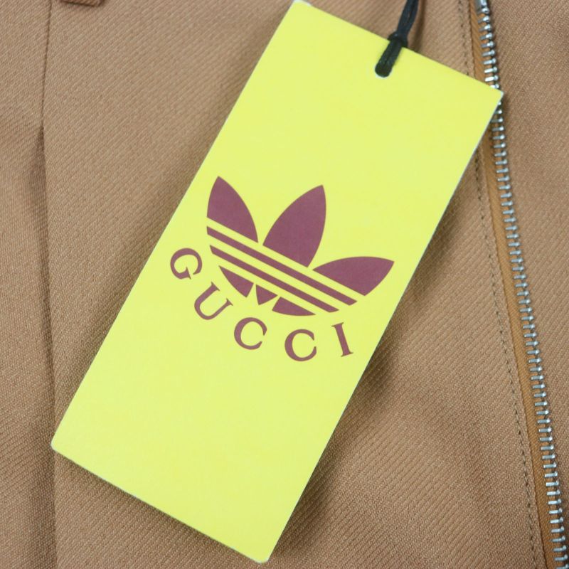 Gucci Adidas Gucci Adidas 691437 Logo Embroidery Shorts Beige 44 Hanger Made