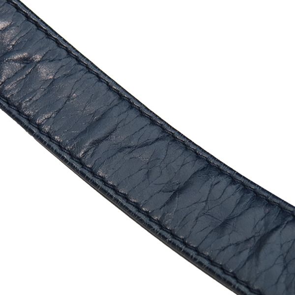 Chanel Shoulder Bag Boy Chanel Leather Navy Gunmetal Hardware Navy Blue Chain