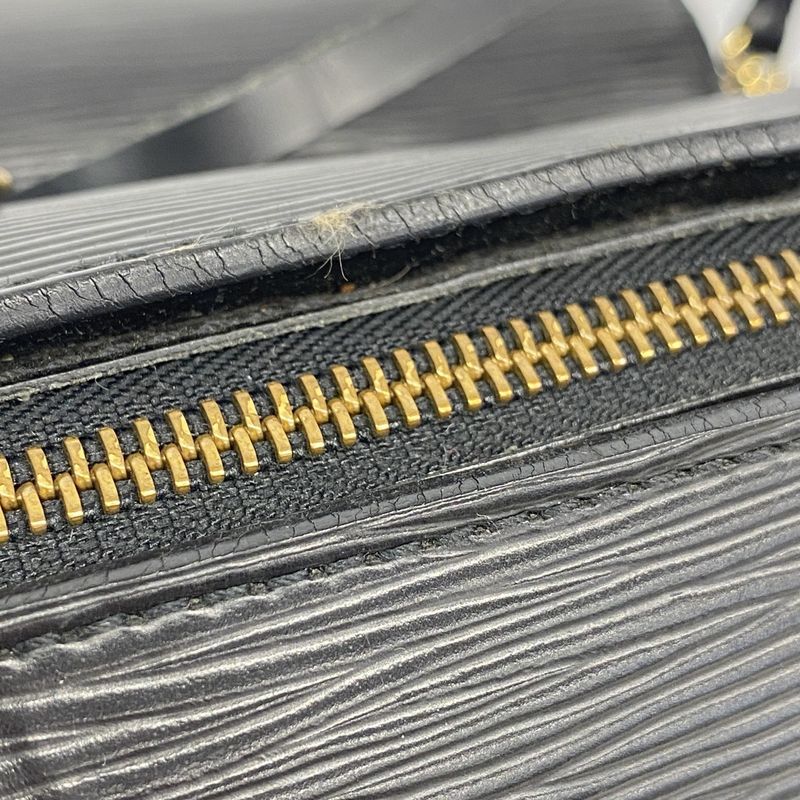 Louis Vuitton Epi Soufflot M52862 Noir Black Women
