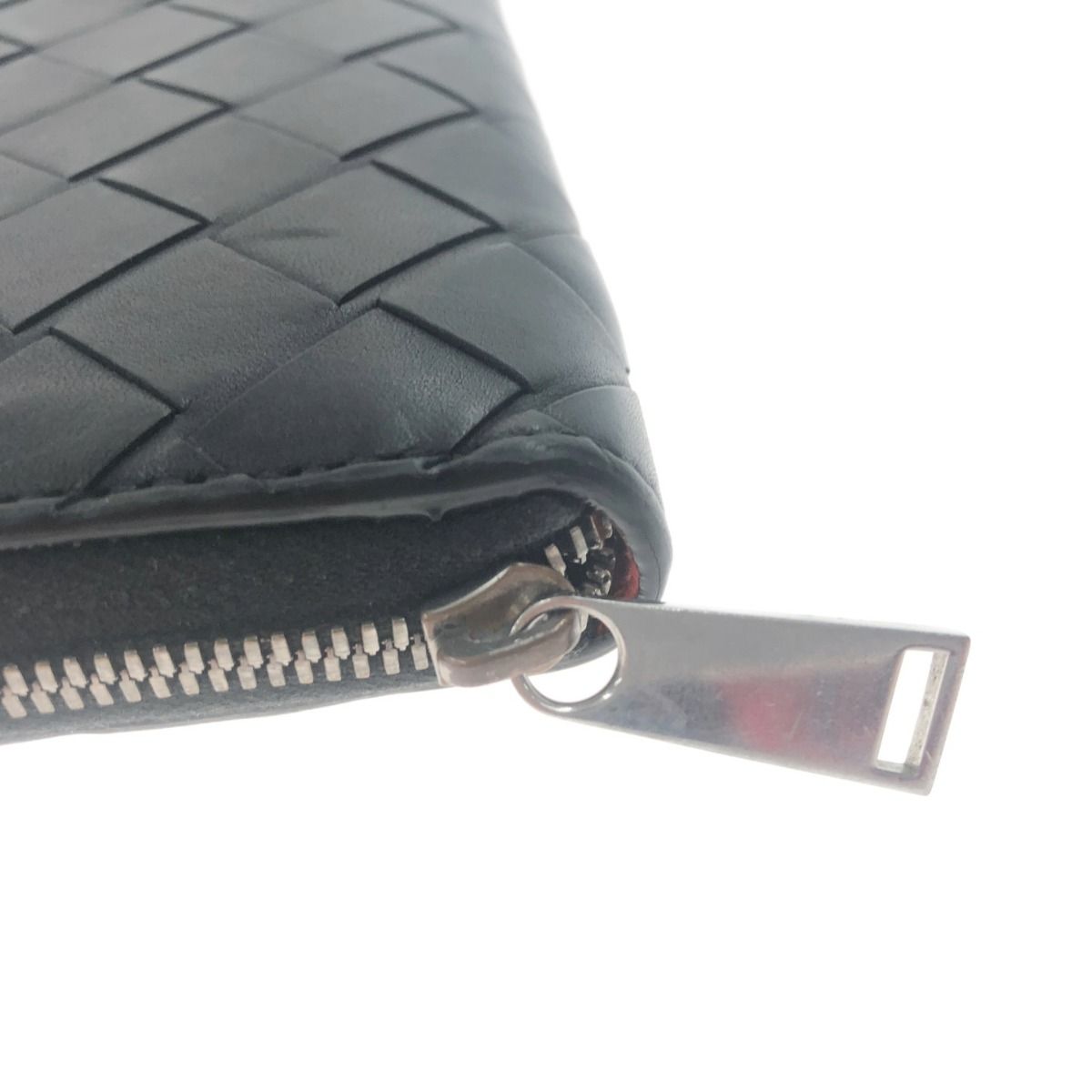 Bottega Veneta Intrecciato Zip Around Wallet Long Wallet